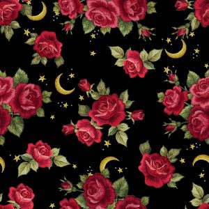 Vintage Rose A embroidery style