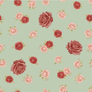 Vintage Rose G embroidery style