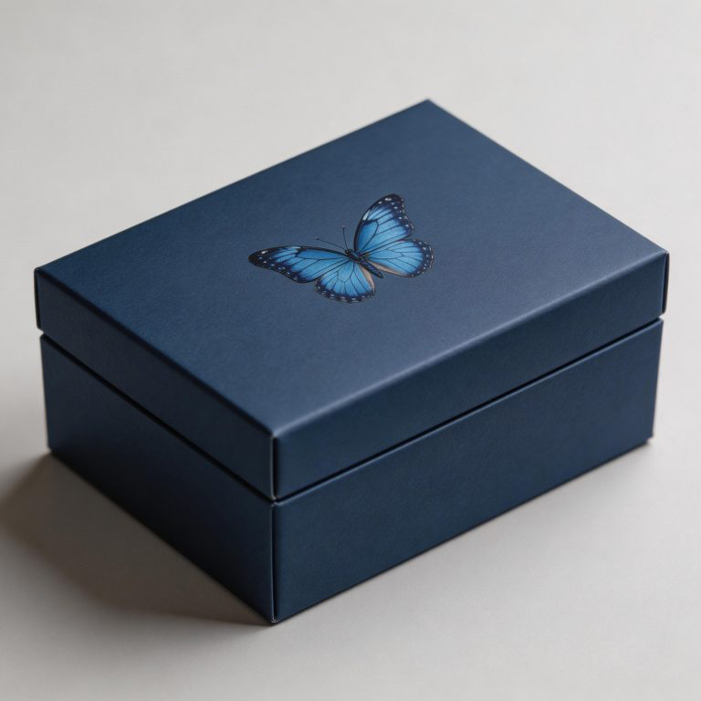 Custom Bags for Every Brand 4 butterfly printed gift box for cosmetic bag