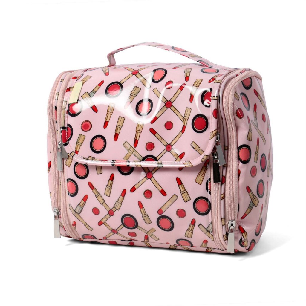 Transparent water-resistant pocket inside OEM100 travel organizer