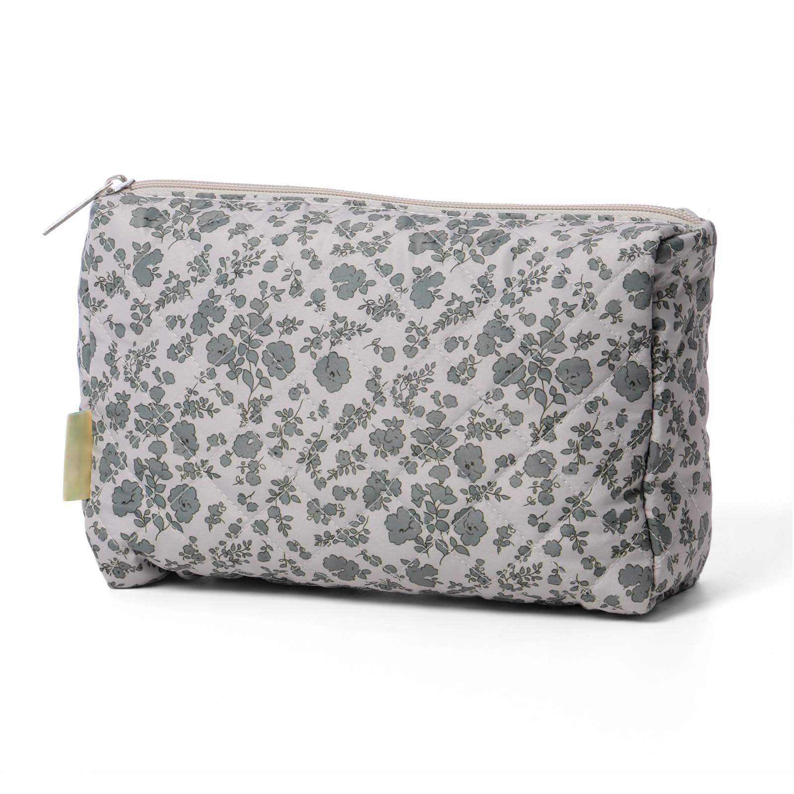 Medium size custom print cosmetic bag organizer