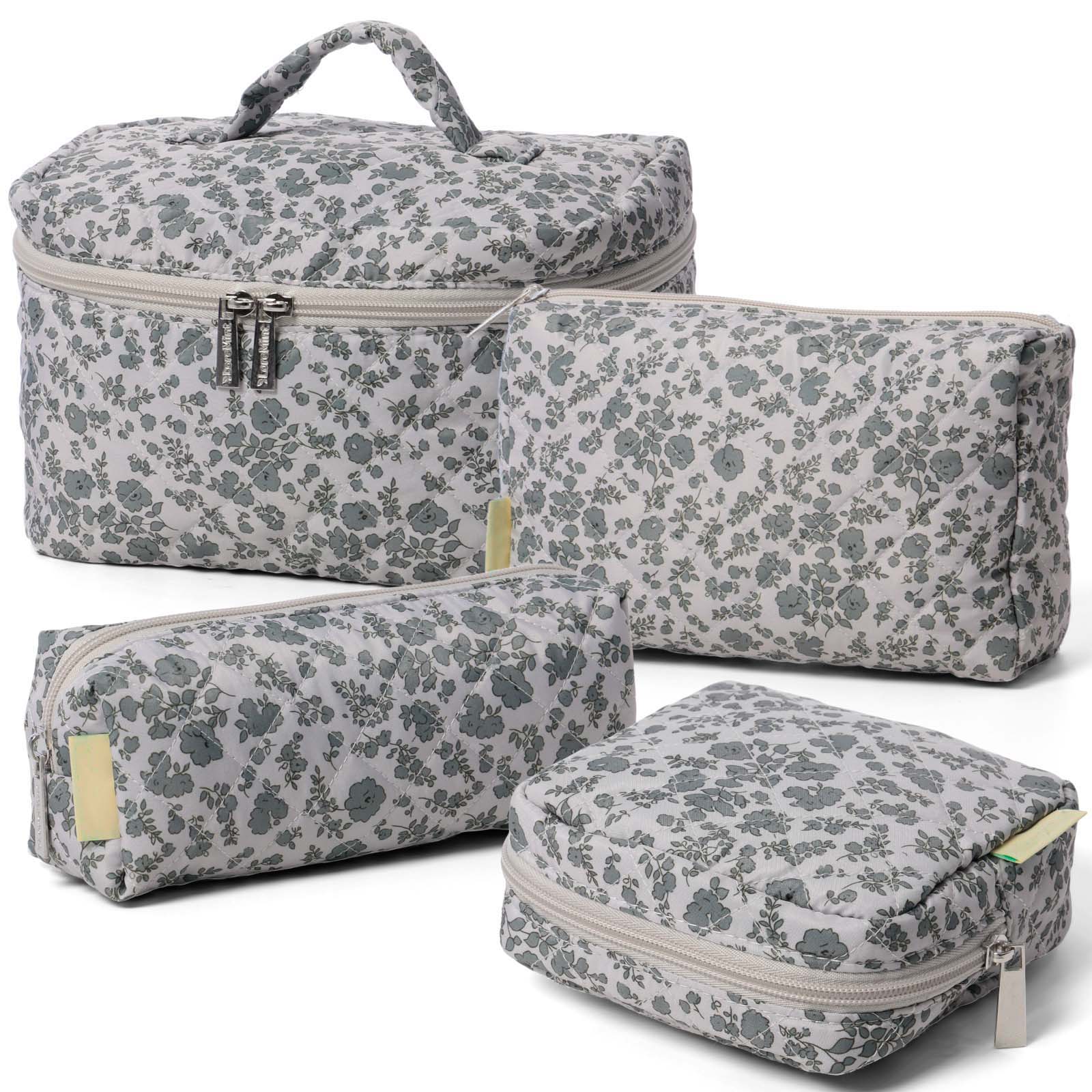 custom print travel wash bag set for cosmetics