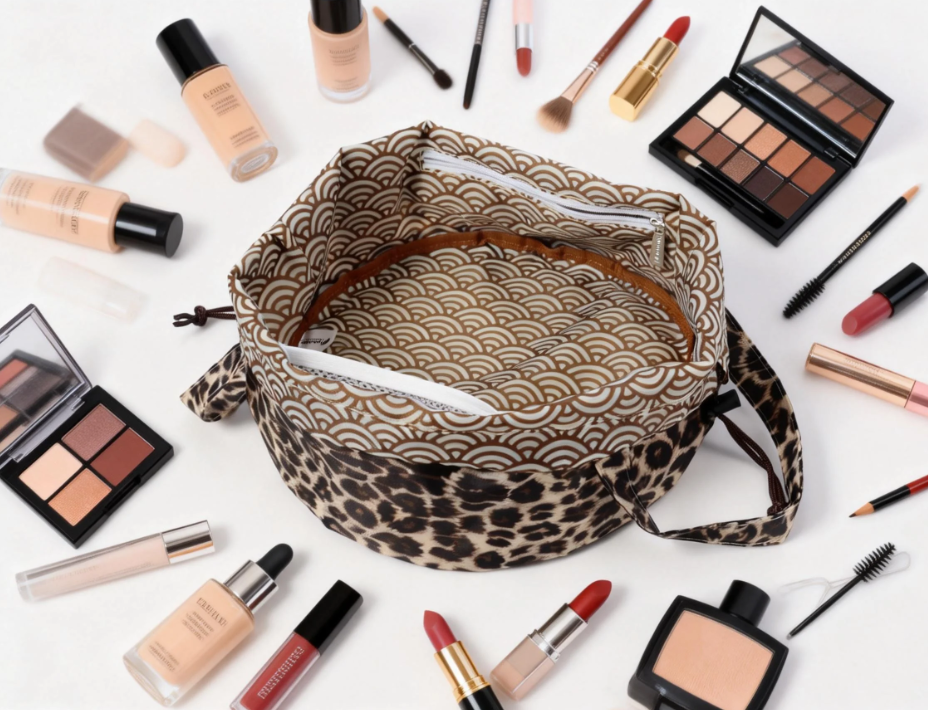 Bespoke pattern cosmetic bag OEM100