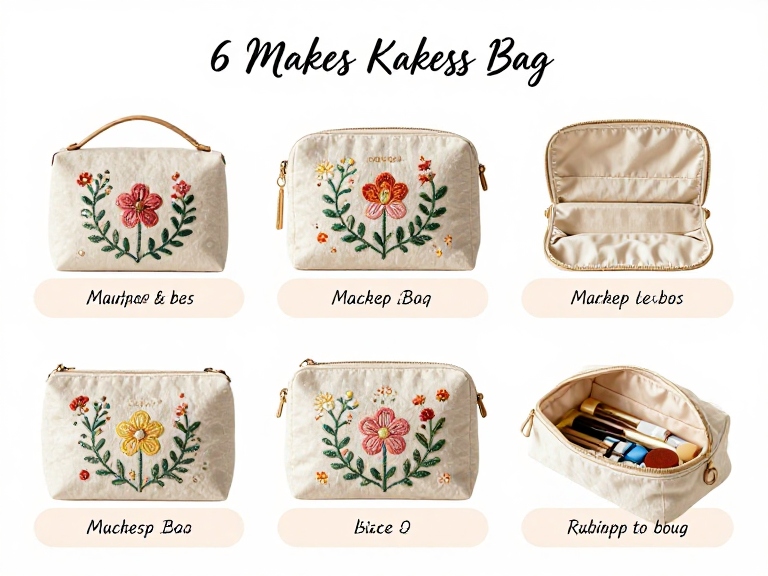 6 Steps to Make an Embroidered Makeup Bag: The 2026 Manufacturing Guide