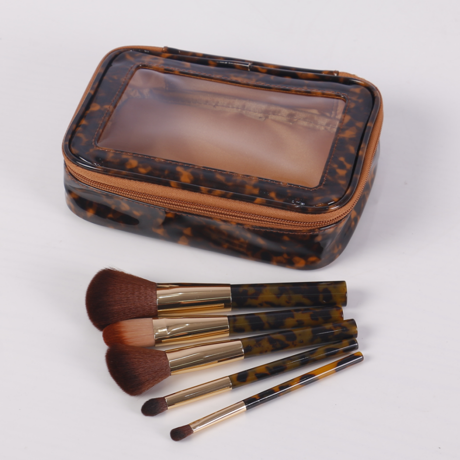ALT Tortoise print brushes set in pouch small quantity
