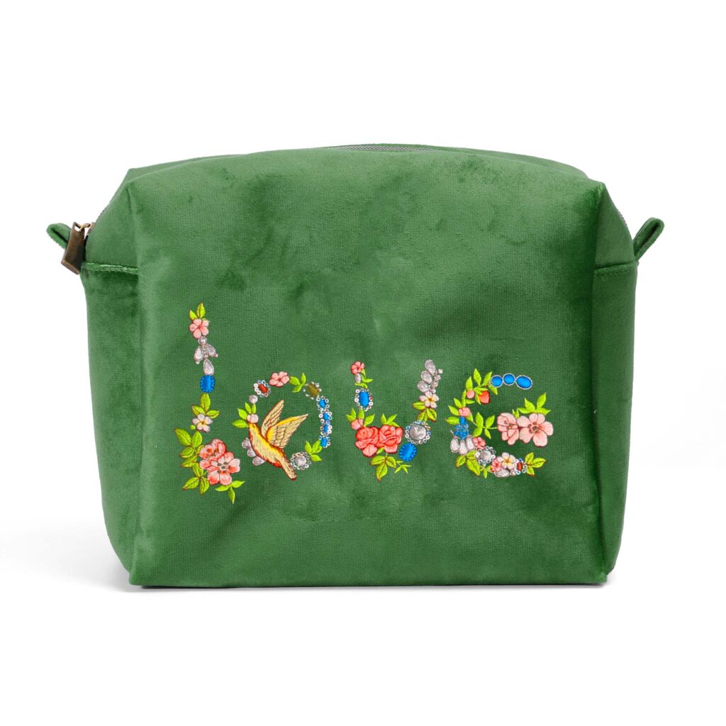 ALT embroidered makeup bag manufacturer